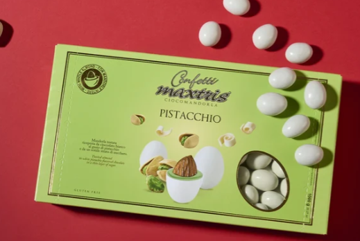 CONFETTI MAXTRIS  PISTACCHIO e Cioccolato KG1