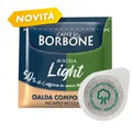 50 Cialde Ese 44 mm Miscela Light Borbone filtro carta