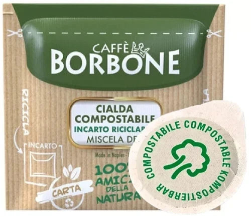 150 Cialde Ese 44 mm Dek Borbone filtro carta