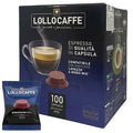 100 capsule Lollo Miscela Nera compatibili A Modo Mio