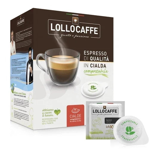 100 Cialde Ese 44mm Lollo miscela nera
