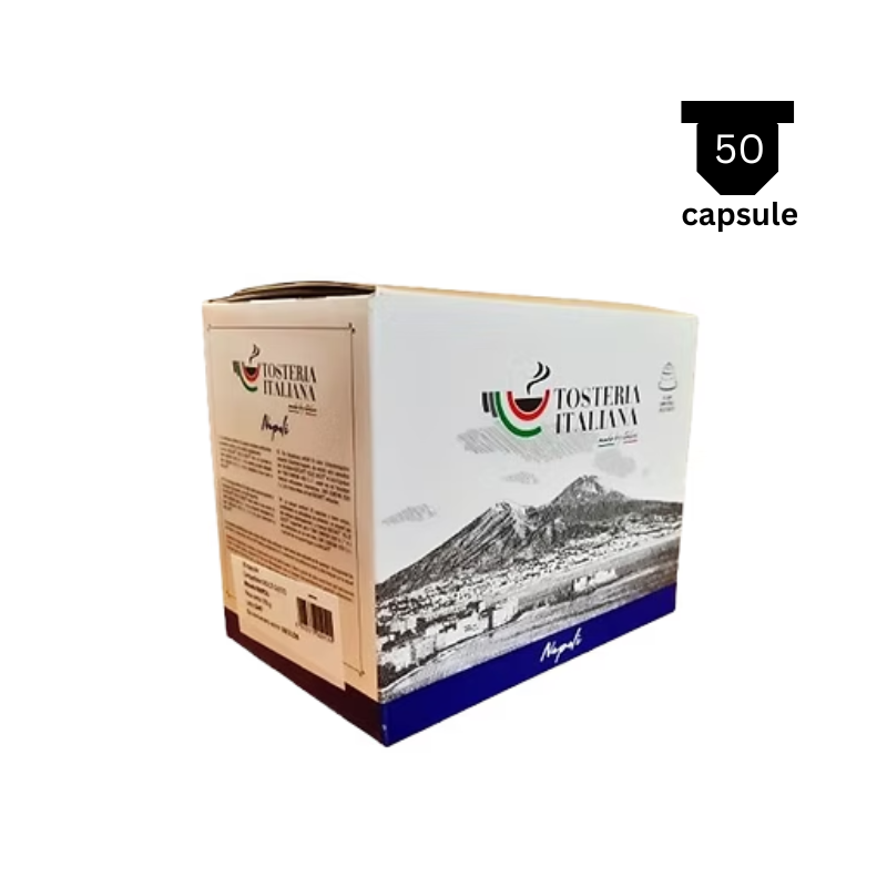 50 capsule Tosteria Italiana miscela Napoli Dolce Gusto
